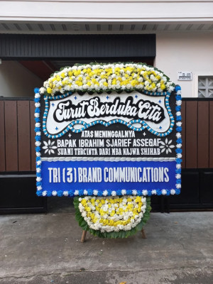 Papan Bunga Duka di Rancaekek